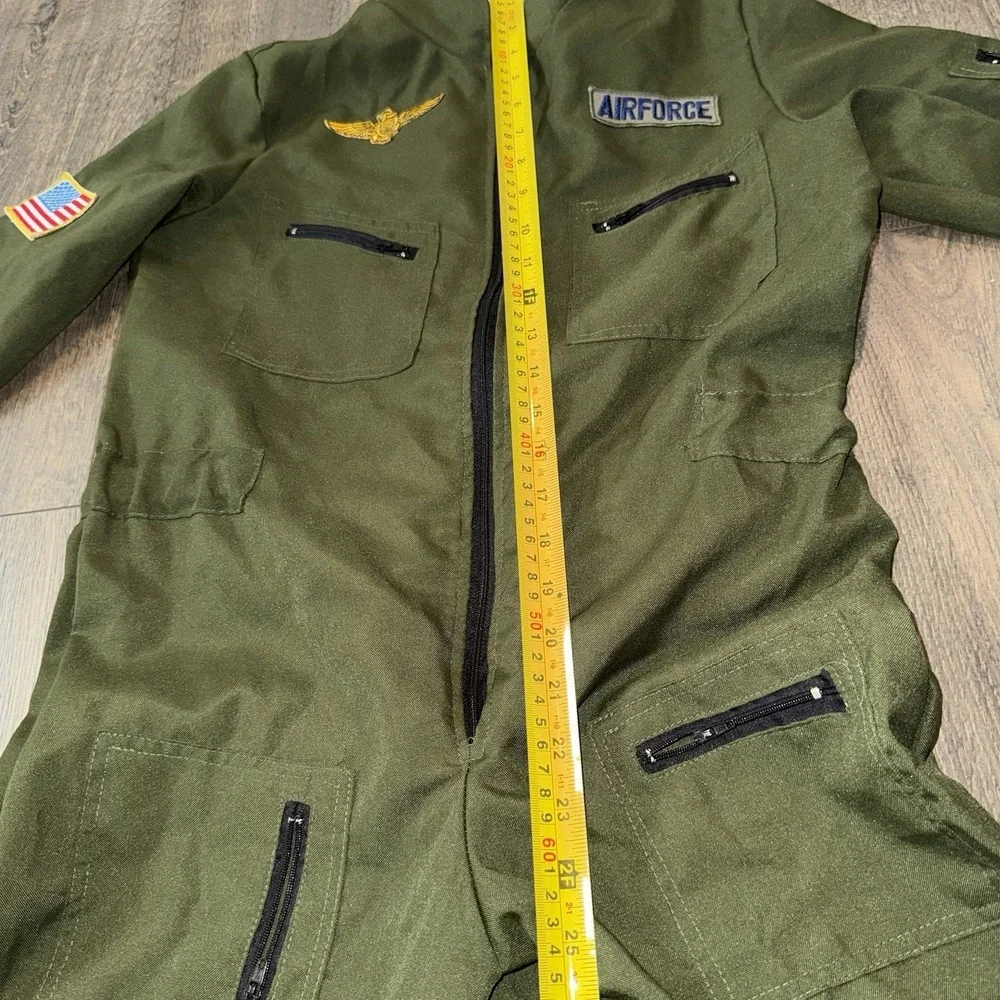 Fighter Pilot Costume Teens Boys 4ft long‎ Suit Pretend Play Dress Halloween